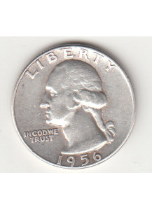 1956 - USA Washington Quarter Argento Spl